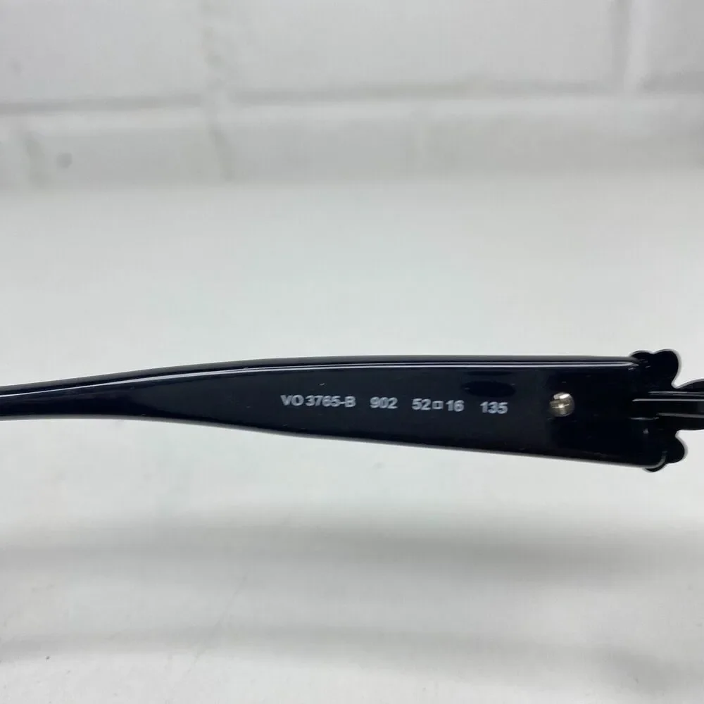 VOGUE VO‎ 3765-B 902 Black 52-16-135 Eyeglasses Frame Flex Hinge H2574